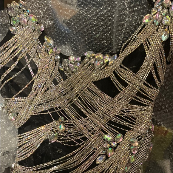 lenabrisha Dresses Lena Berisha Diamond Dress Poshmark